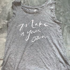 Barre tank top